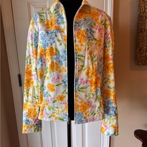 Jones New York Signature Floral Jacket